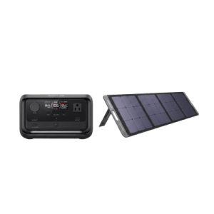 KIT DE PANEL SOLAR Y ESTACIóN DE BATERíA PORTáTIL