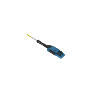 Jumper de Fibra Óptica Monomodo 9/125 OS1/OS2, LC-LC Uniboot Duplex, LSZH, Color Amarillo, 3 Metros