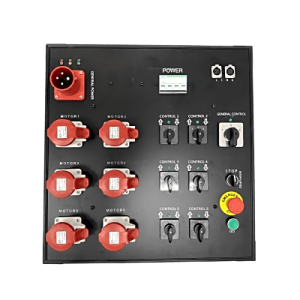 Controlador de Polipastos Eléctricos de Control Directo |6 Vías | Trifásico 110V AC 60Hz