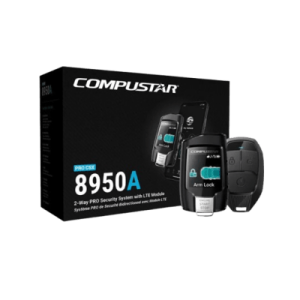 (MONITOREO en APP) Kit de Alarma Vehicular Profesional de 2 vías y control LCD con modulo CM2500 Incluye GPS X1-MAX LTE