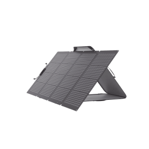 Módulo Solar Bifacial, Portátil y Flexible de 220W Recomendado para Estaciones Portátiles EFD330, EFD350 ó EFD500 / Ajuste de Ángulo / Carga Eficiente / Incluye Cable XT60 a MC4