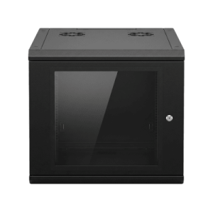 Gabinete de Pared 9U de 635 mm de Profundidad, Rack de 19 in en Acero Reforzado: Compacto y Resistente para Soluciones Profesionales