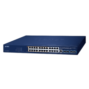 Switch Gestionado PoE++ 802.3bt / 16 Puertos Gigabit PoE++ 95W + 8 Puertos Gigabit + 4 Puertos 10G SFP+ / Presupuesto PoE 420W / IPv6/IPv4 / L2/L4 / ERPS / CloudNMS / Rack 440 mm (17.3 in)