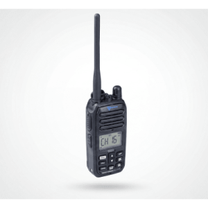 Radio Portátil Marino VHF / Sumergible IP67 / Luz Activada por Agua / NRC Reducción de Ruido / Dual-Watch / 5W / FM (F3E)