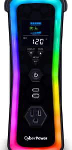 UPS Gamer de 1500 VA/1000 W, Topología Línea Interactiva, Entrada 120 Vca  NEMA 5-15P, y 13 Salidas NEMA 5-15R, Puerto USB, Con Regulador de Voltaje (AVR)