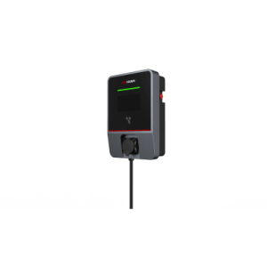 Estación de Carga AC para Vehículos Eléctricos Montaje en Pared / 22 kW / IEC62196-Type2 / 7" LCD / Protecciones Múltiples / IP55 IK07 / 4G-WiFi-Ethernet / OCPP Compatible