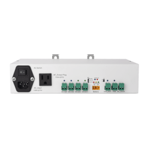 Fuente de Alimentación / 52V 3A + 12V 5A / Respaldo Batería / Riel DIN / Protecciones Sobrecarga-Cortocircuito / Telecomunicaciones