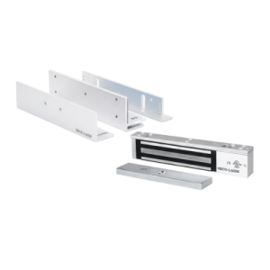 Kit Para Control de Acceso Incluye Chapa Magnética de 600 Lbs / Montaje En Z y L /  Uso Interior / Certificación UL / Color Plata