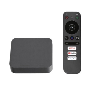 STB 4K Android con Google TV / Alto Rendimiento / Conexión Wi-Fi y por Cable / Control Remoto Bluetooth / Salida HDMI / Software de Gestion para ISPs/ Para modo desarrollador leer la nota en la descripcion