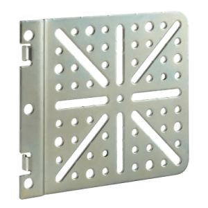 Soporte (Bracket) Universal de Acero para Montaje de PDU (Regleta Vertical) en Gabinetes y Racks