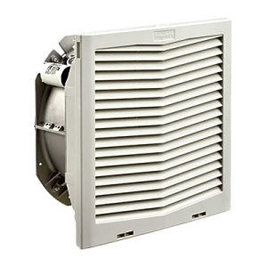 Ventilador Con Filtro de Montaje Lateral HF13, Con Flujo de Aire de 395 CFM, 115 Vca, Color Gris Claro