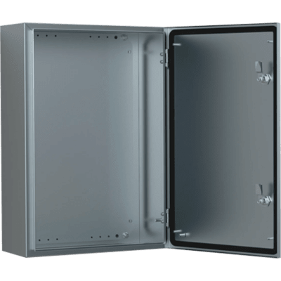 Gabinete de Acero Inoxidable 304L ASR IP66 400x300x210 mm (15.7 x 11.8 x 8.3 in) / 2 Cerraduras / Montaje Placa 2 mm - Image 2