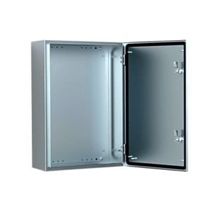 Gabinete de Acero Inoxidable 304L ASR IP66 / 600x400x210 mm (23.6x15.7x8.3 in) / 2 Cerraduras / Montaje Placa 2 mm