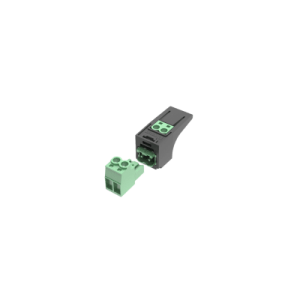 Módulo Conector Eléctrico para Cable Eléctrico FMPS, Compatible con 26-12 AWG, Tipo Mini-Com, Color Verde