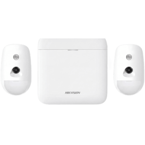 (AX PRO) KIT de Alarma AX PRO / Incluye: 1 Hub con Batería de Respaldo / 2 Detectores de Movimiento con Cámara (PIRCAM) / Compatible con Hik-Connect P2P