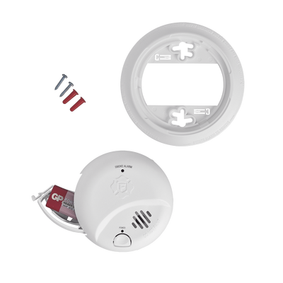 Detector de Humo Autónomo / Tecnología Ionización / Alarma 85 dB / Botón Prueba y Silencio / Diseño Compacto - Image 5