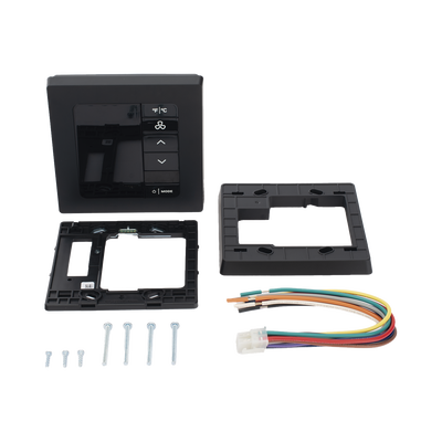 Termostato de Gestión Energética / BACnet MS/TP y Wi-Fi / 100-277 VAC / FCU 2 y 4 Tubos / 3 Velocidades / Sensor PIR / Ónix Negro - Image 6