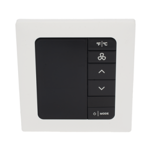 Termostato de Gestión Energética / 100-277 VAC / FCU 2 y 4 Tubos / BACnet MS/TP y Wi-Fi / Sensor PIR 10 m (32.8 ft) / 5H/3C Etapas