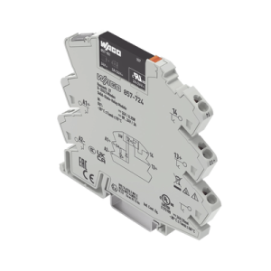 Módulo Relé Solid-State / 24 VCC / 3 A / Push-in CAGE CLAMP® / LED Indicador / IP20 / Montaje Carril DIN-35