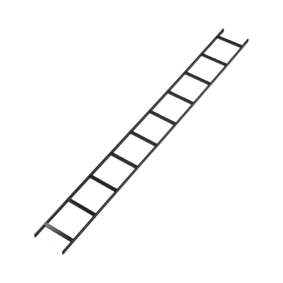 Escalera Tubular de 1.5" de Peralte y 12" de Ancho y 3.05 Metros de Largo, Pintura Epóxica Color Negro, Ideal Para Utilizarse en Centros de Datos o Cuartos de Telecomunicacionesl, incluye Coples y Tornillería - Image 3