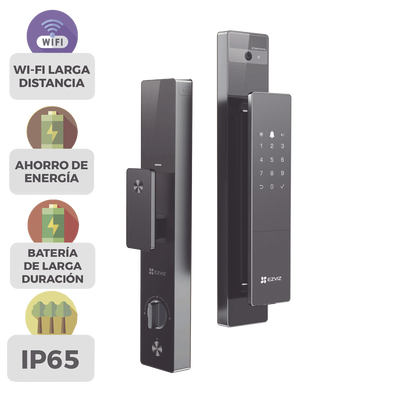 Cerrojo Inteligente de Reconocimiento Facial y Venas de Palma de Mano / 4 Pulgadas Pantalla / 5000mAh Batería Recargable / Video Llamada a la App / Wi-Fi y Bluetooth / IP52 Resistente - Image 2