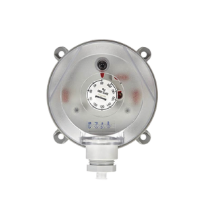 Interruptor de presión diferencial / 20-200 Pa / SPST / IP54 / -20 a +85 °C / Montaje en ducto