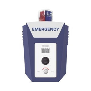 Estación de Alarma de Pánico IP / 2 Megapixel / Audio Bidireccional 5 m (16.4 ft) / Sirena 110 dB / Estrobo Rojo-Azul / IR 10 m (32.8 ft) / Doble Puerto 10/100 Mbps