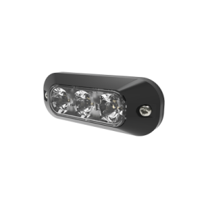 Luz Perimetral LED / 3 LEDs Blanco / 21 Patrones Destello / 12-24 VDC / IP67 / SAE J595 Clase I