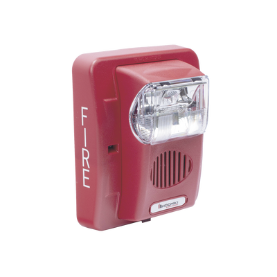 Sirena Estrobo / 12 Vcd / Multi-Candela 15-75 cd / Montaje en Pared / 4.17 x 3.77 x 2.08 pulgadas / Rojo - Image 3