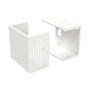 Gabinete para Sirena / Acero Calibre 26 / Exterior / 30 W / 209 x 151 x 265 mm / Preparación Tamper