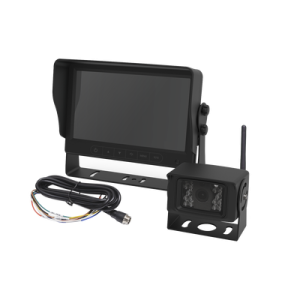 Camara de Reversa Inalambrica y Monitor para Vehiculos de Trabajo y Montacargas