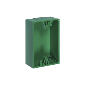 Caja trasera de montaje / 3.25 x 4.87 x 1.5 pulgadas / Policarbonato / Clasificación 5VA / UL 2017