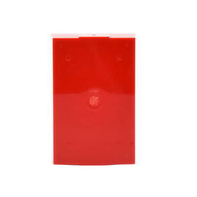 Caja trasera de montaje en superficie / Policarbonato resistente / 1.5 pulgadas (38mm) / Compatible botones STI #0, #1, #3, #4, #7 / Clasificación 5VA / UL y cUL / Rojo y azul - Image 4