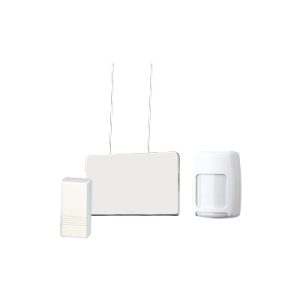 Kit de Receptor Inalámbrico / 2 Contactos Magnéticos de Alta Precisión / 2 Contactos Magnéticos con Imán Integrado / Detector de Movimiento PIR / Batería 3-5 Años