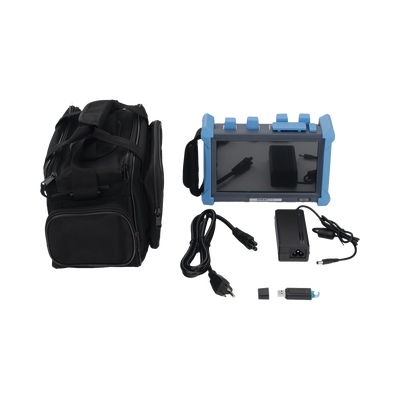 OTDR PRO de Alto Rendimiento para Enlaces de Fibra Óptica Monomodo / Pruebas en Fibra Óptica Viva / Longitudes de onda: 1310nm, 1550nm y 1625nm / Zona Muerta por Evento de 0.8 Metros (2.62 Pies) / VFL 5mW / Distancia de prueba de hasta 420 k - Image 9