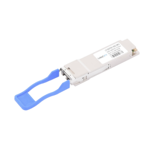 Transceptor Óptico QSFP28 / 100 Gbps / Monomodo 1310 nm / Alcance 2 km (1.24 mi) / LC/UPC Dúplex / DDM / Hot-Pluggable