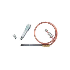 Termopar / 48 pulgadas (1.2 m) / 30 mV / Unión caliente 760°C / Conector macho 11/32