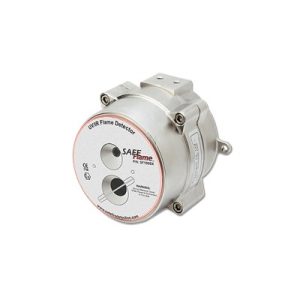 Detector de Flama UV/IR / A Prueba de Explosión / Alcance 30 m (98.4 ft) / Campo de Visión 90° / Rango -40°C a 75°C / Aluminio o Acero Inoxidable