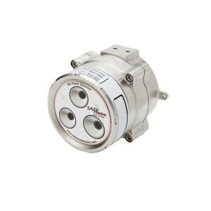 Detector de Flama IR3 / Triple Sensor Infrarrojo / Alcance 60 m (196.9 ft) / Campo de Visión 90° / IP67 / A Prueba de Explosión / Aluminio o Acero Inoxidable