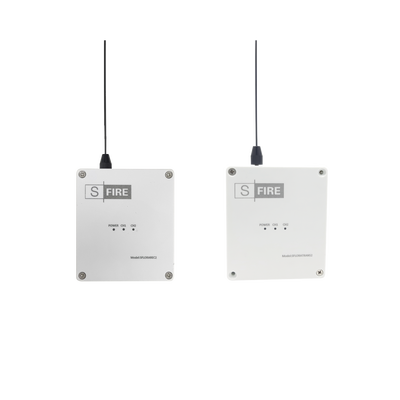 Kit Inalámbrico de Largo Alcance / 2,500 m (8,202.1 ft) / Frecuencia 433.92 MHz / 2 Relevadores / Contacto Seco / -20°C a +80°C