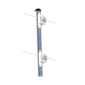 Aislador de Paso para Cerco Eléctrico / Aislamiento 18 kV / Resistencia Mecánica 10.2 kg / Protección UV / Polipropileno y Policarbonato