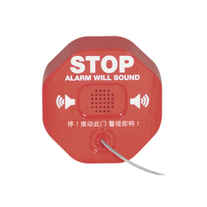 Alarma para Extintor / Sirena 95/105 dB / Detección por Remoción / Alimentación Dual 9V y 12-24 VDC / Carcasa de Policarbonato