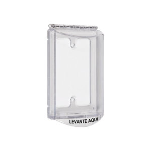Protector de Policarbonato / Resorte Torsión Acero Inoxidable / 90 x 151 x 33 mm / -40 a 121°C / Anti-Vandalismo