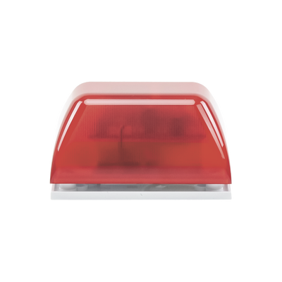 Minicontrolador Audiovisual / Alertas Visuales y Audibles / 32 Sonidos / 8 Patrones LED / Color Rojo - Image 6