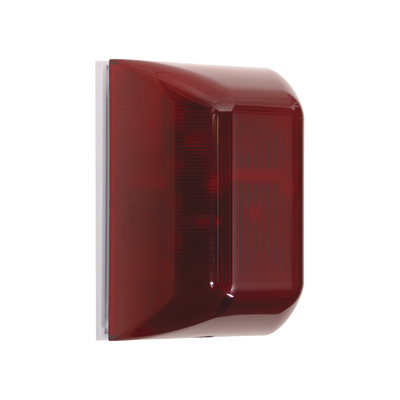 Minicontrolador Audiovisual / Alertas Visuales y Audibles / 32 Sonidos / 8 Patrones LED / Color Rojo