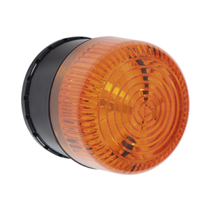 Microcontrolador de Alarma Sirena/Estrobo / 32 Sonidos / 8 Patrones LED / IP66 / Color Ámbar / Uso Exterior