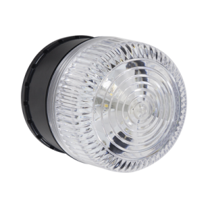 Microcontrolador de Alarma Audiovisual / IP66 / Policarbonato / -40°C a 60°C / 32 Tonos / 8 Patrones LED / Respaldo de Batería