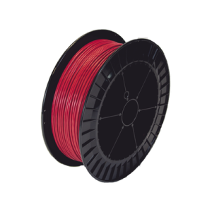 Cable Detector de Calor Lineal / Temperatura Fija 68 °C / Bobina 152 m (498.7 ft) / Recubrimiento Nylon Rojo / Exterior / Guía Acerada