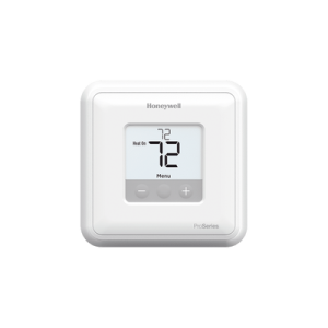 Termostato / No programable / 24 Vac / Una etapa calor/frío / 2.37 in² pantalla / 4.08 x 4.08 x 1.10 in