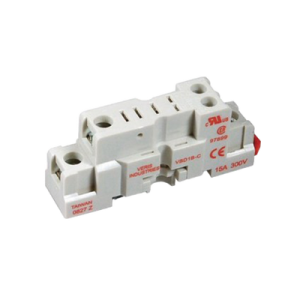 Base para Relevador / Compatible VMD1B-C24A / Entrada 24V AC/DC / Contacto Seco / LED Estado / Sistemas BMS